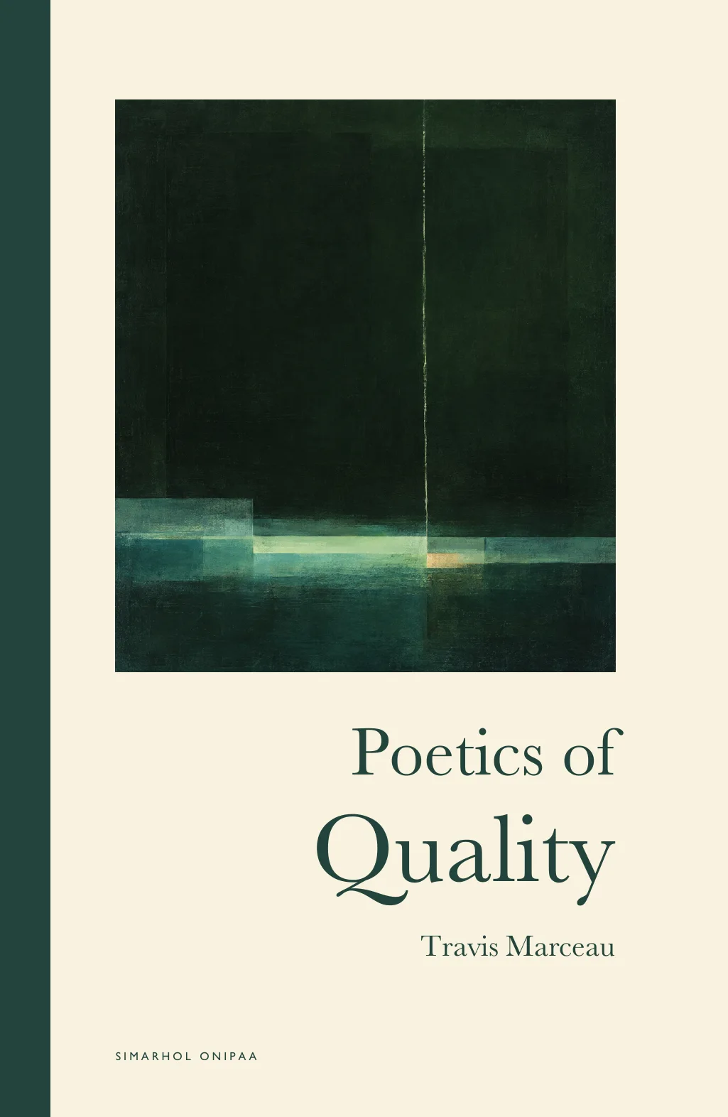 Poetics of Quality book cover
